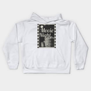 Movie night popcorn Kids Hoodie